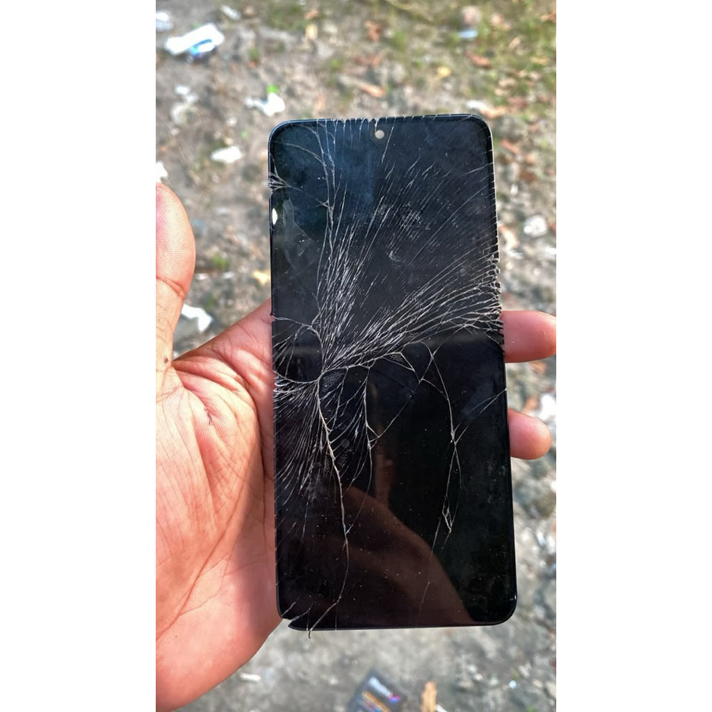 lcd XIAOMI NOTE 11 amoled original copotan retak normal