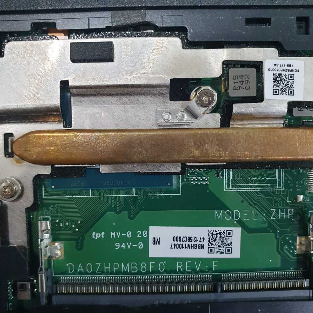 Mainboard / Motherboard / Mobo / Mesin Laptop Acer Aspire ES1-132 Series DA0ZHPMB8F0 REV.F Celeron N