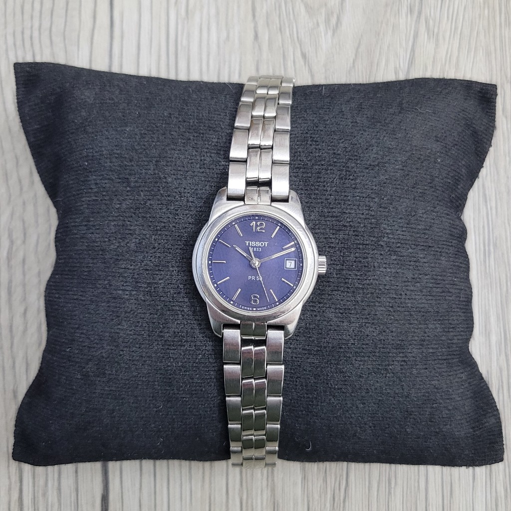 Jam Tangan Wanita Tissot PR 50 Blue Dial