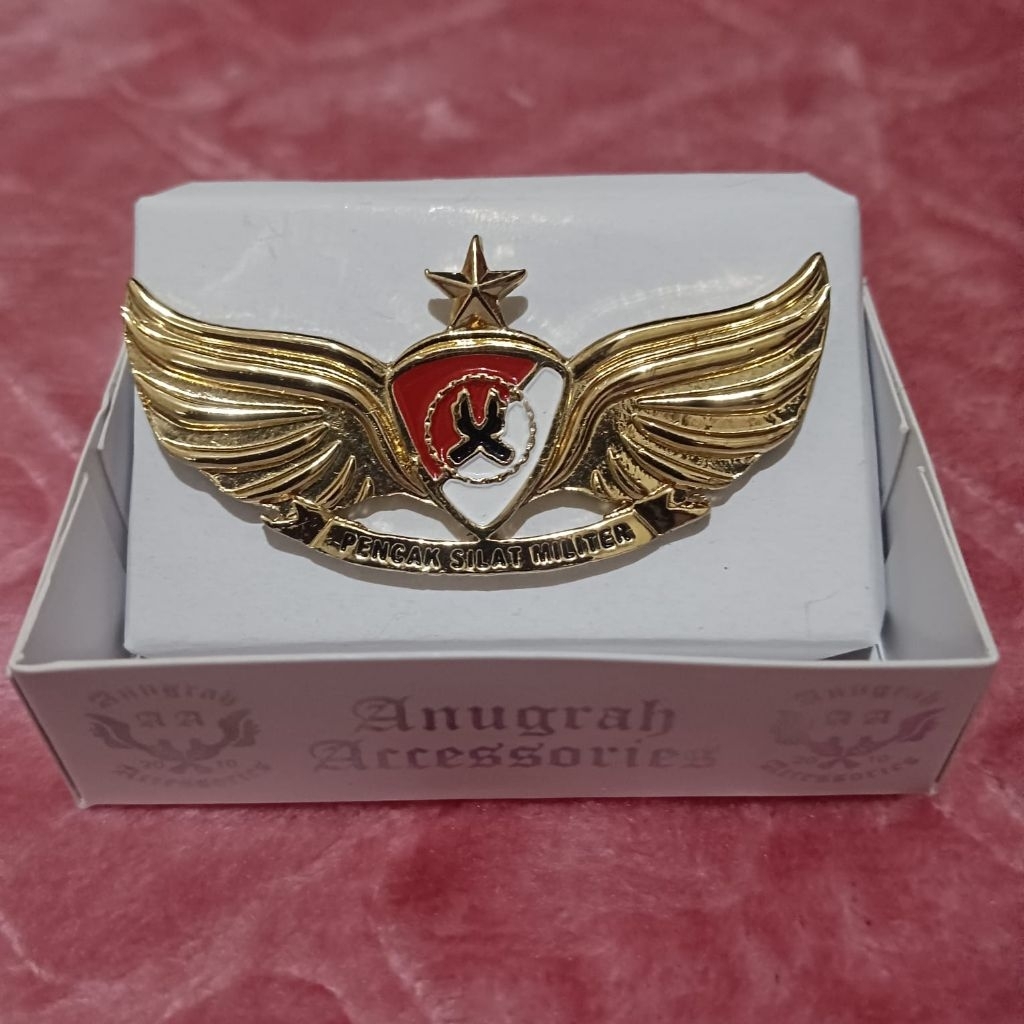 brevet wing pin pdh psm pencak silat militer model terbau