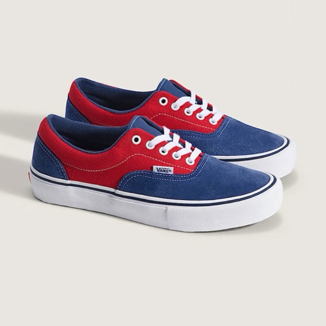 Vans Skate Era Shoes - Blue/Red