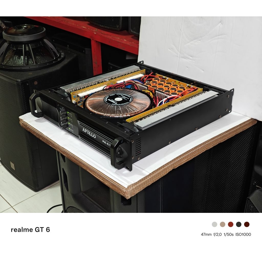 Power Amplifier / Apollo PA4.14+ / Kelas H / 4 Channel / APL PA 4.14+ – 1400W