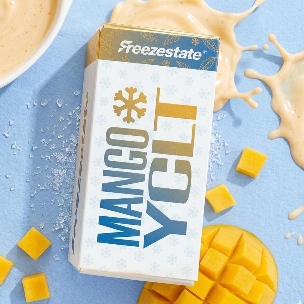 Freeze State Mango YCLT 60ML by Dripstate.id [ VAPEKU88 ]
