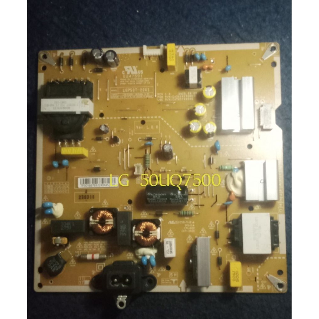 Psu LG 50UQ7500  Supply 50UQ7500  Power Supply  50UQ7500   Suply 50UQ7500