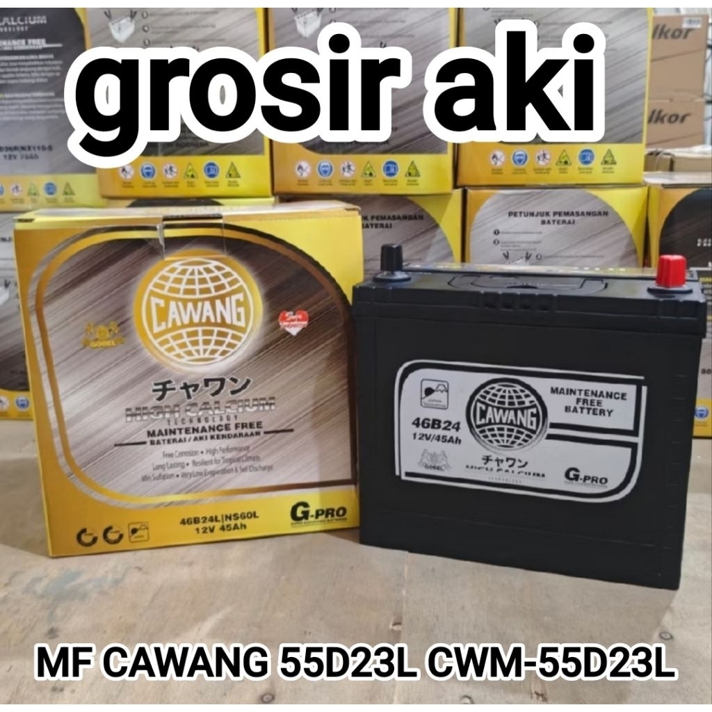 Aki Mobil MF CAWANG 55D23L CWM-55D23L