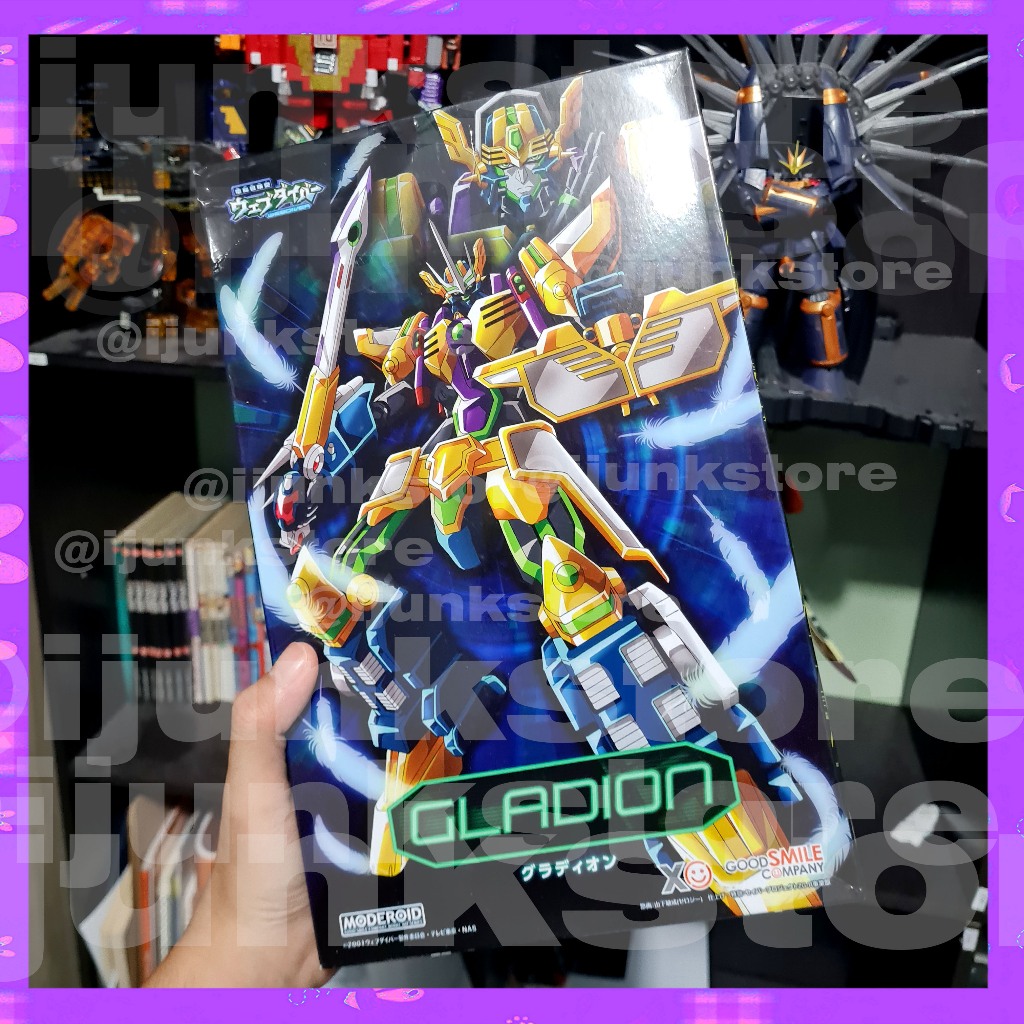 MODEROID Gladion & Wyverion Set Webdiver Original Goodsmile Company Action Figure Model Kit