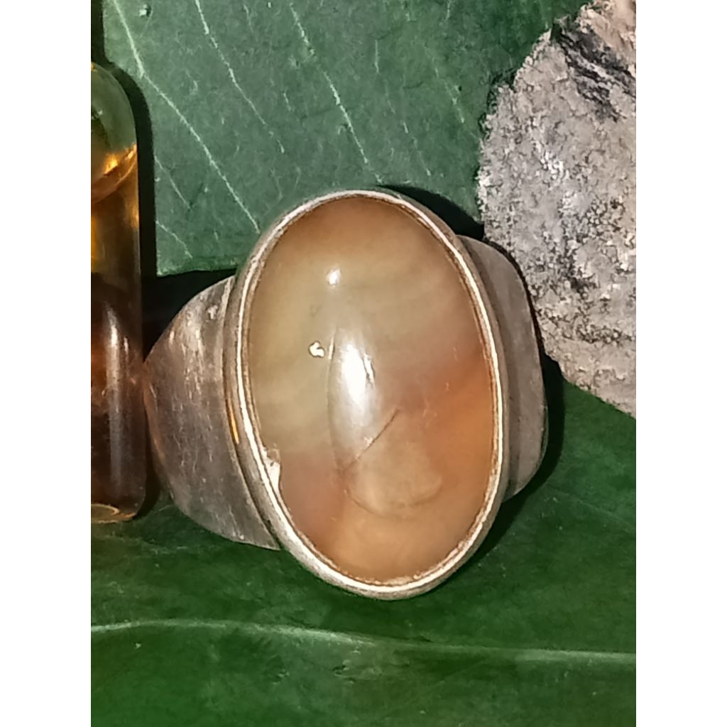 Natural BATU LAWASAN TEMUAN RING PERAK 925