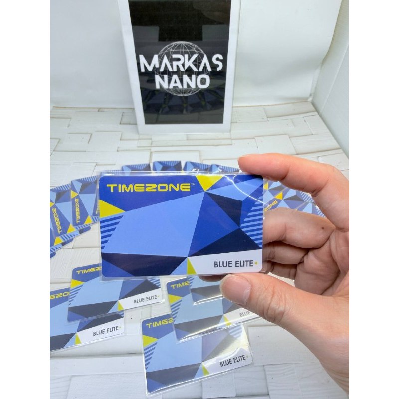 Kartu TIMEZONE Powercard TIMEZONE Blue Tap bisa scan apps Timezone