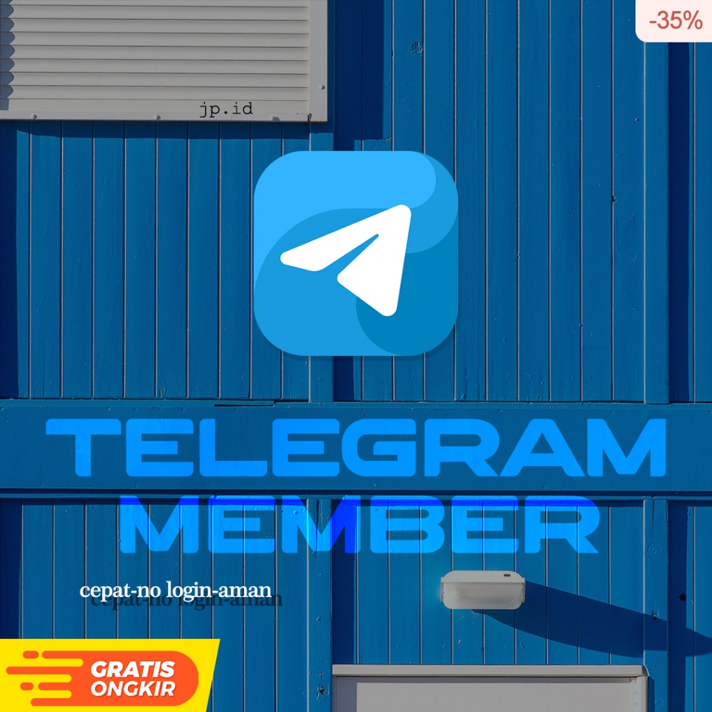 Telegram Member Chanel/Grup No login Aman Joss
