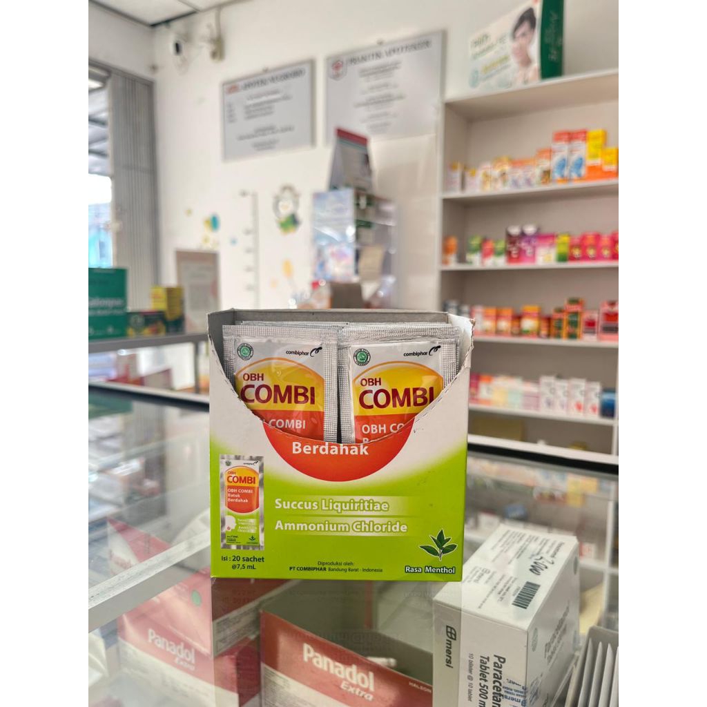 OBH COMBI BATUK BERDAHAK SACHET(per 2 sachet)