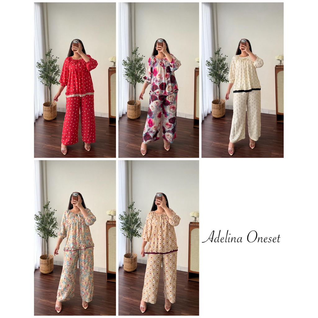 ADELLINA ONESET BY ANNISA FASHION