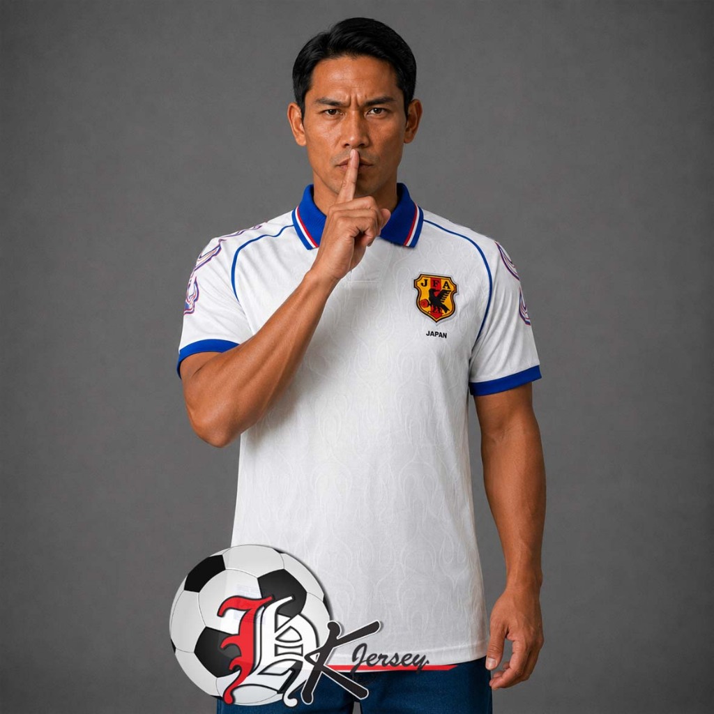 JERSEY BOLA RETRO JEPANG AWAY 1998