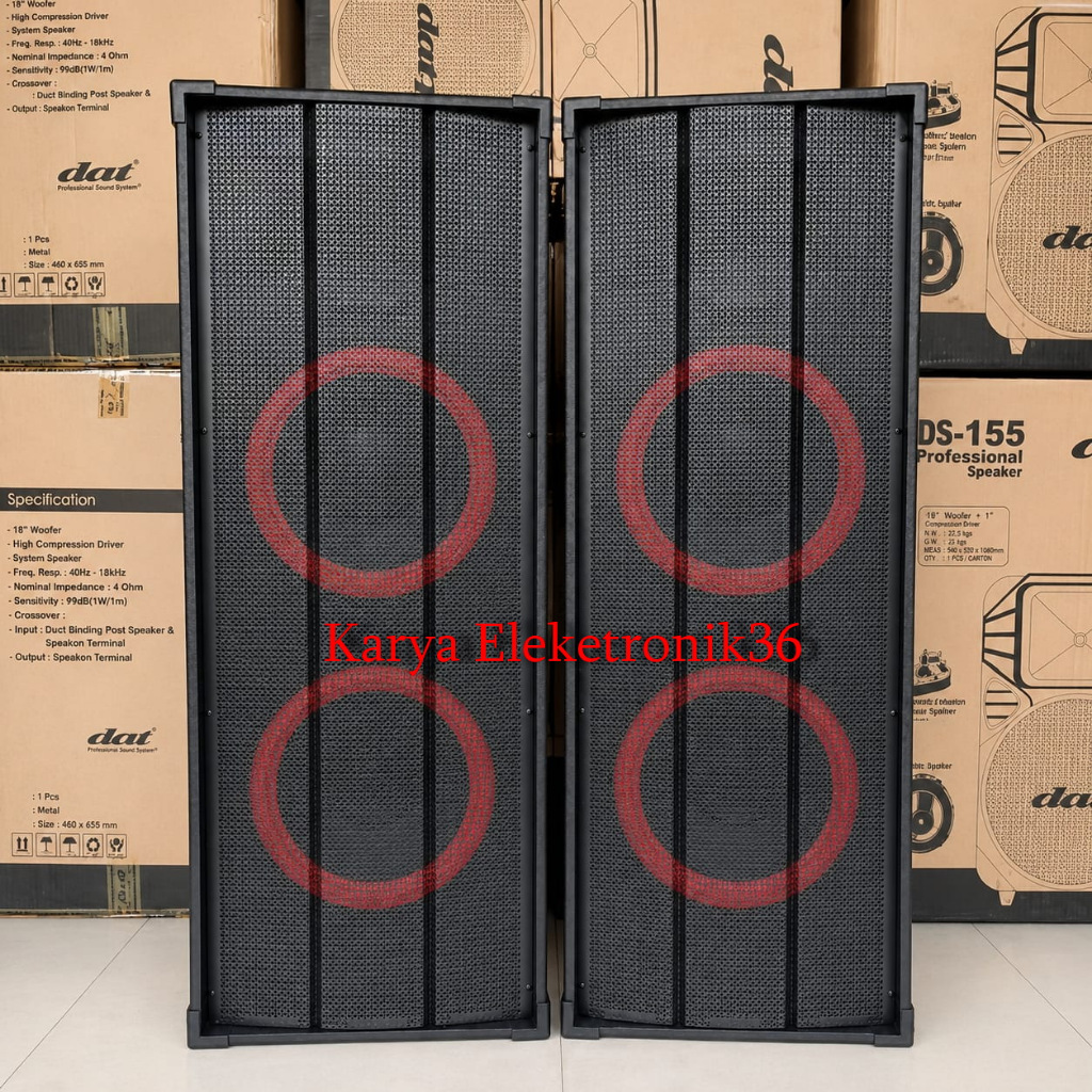 speaker pasif dat 12inch PRO 212 FULL RANGE woofer original harga 2buah