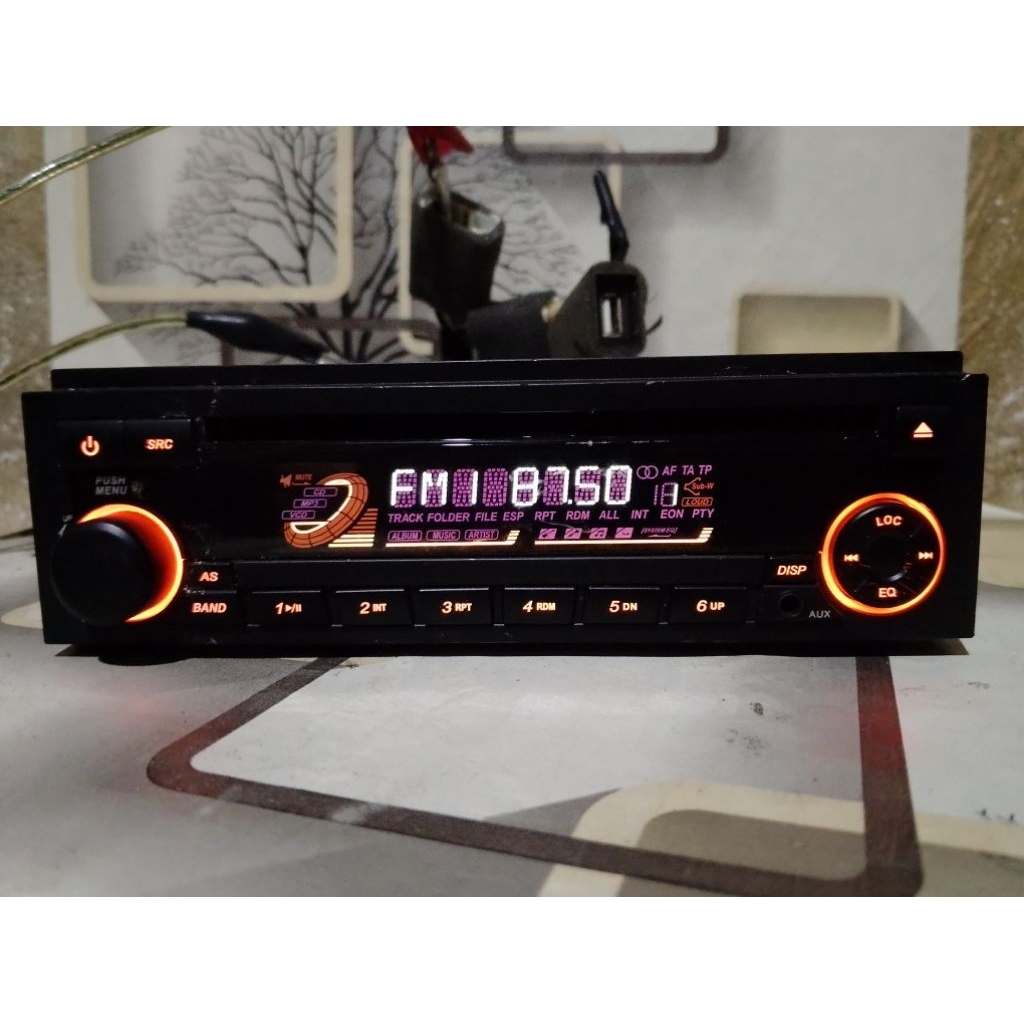 head unit tape mobil copotan Ayla single din copotan Daihatsu