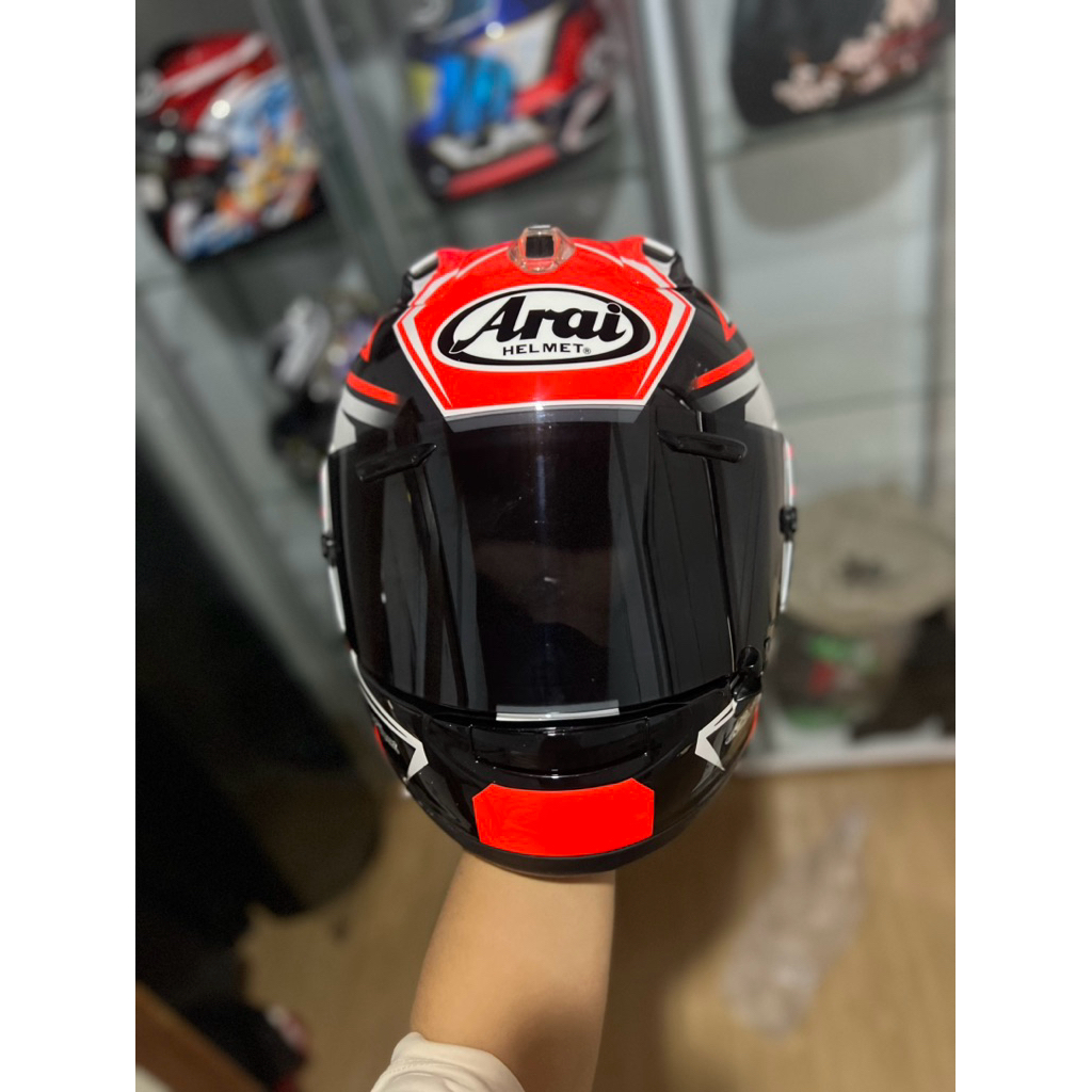 Arai Rx7x Ghost Red