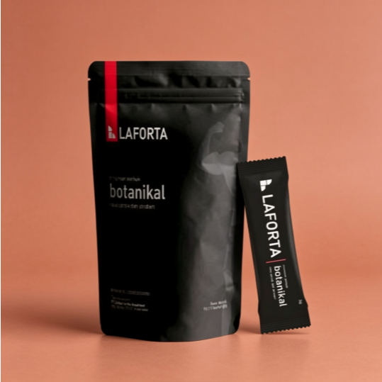 Minuman Serbuk LAFORTA Kemasan Modern