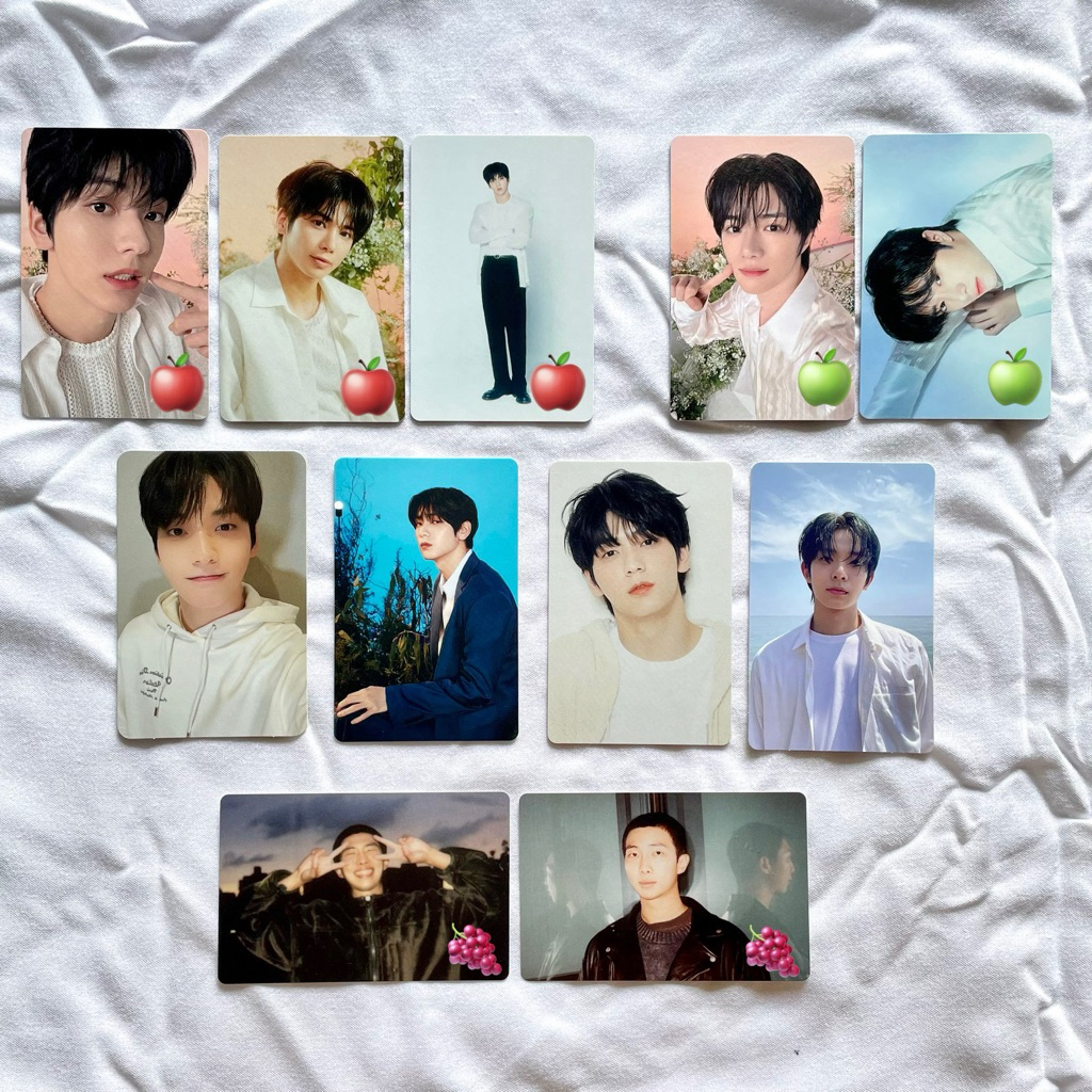 Assorted KPop Photocard PC BTS TXT Enhypen RM Namjoon RPWP Soobin Beomgyu Taehyun Act Tomorrow Japan