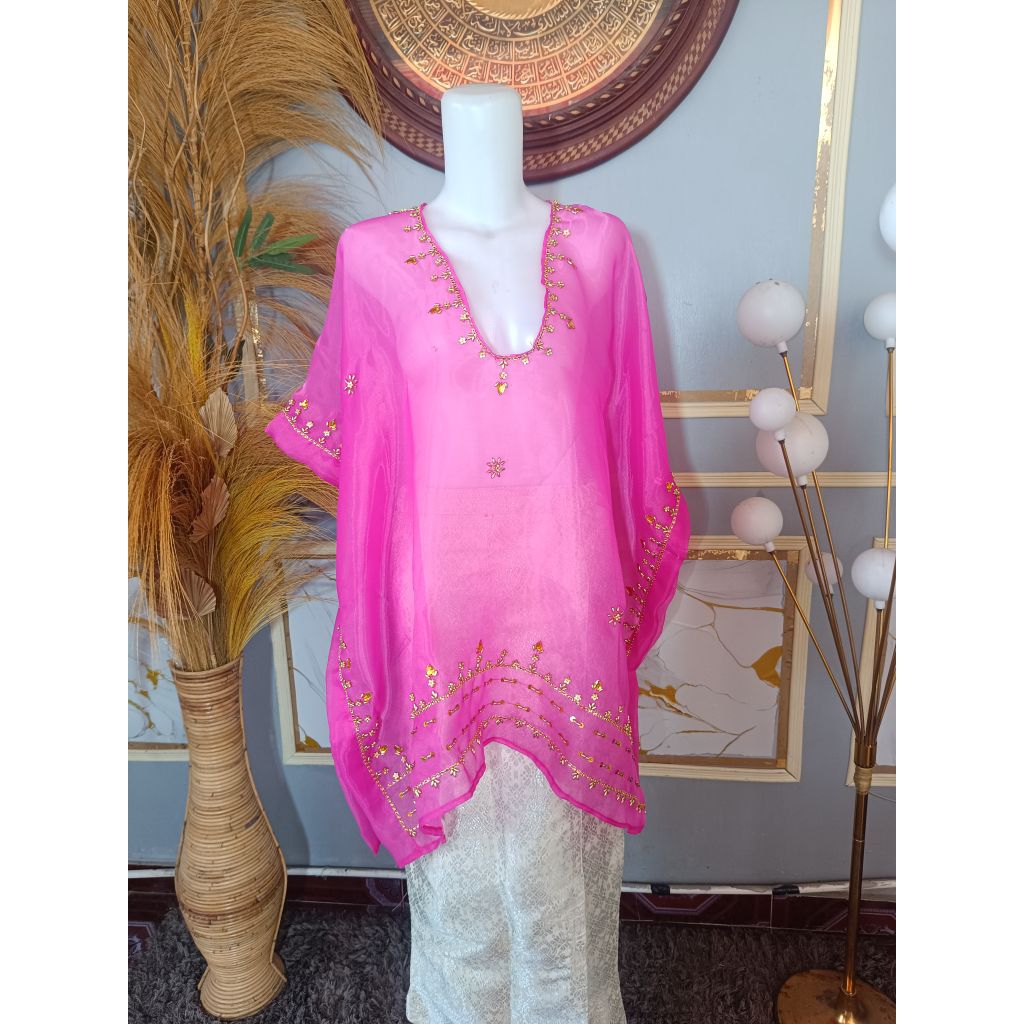 Baju Bodo Kaftan/ Baju Bodo/Baju Tokko/Baju Adat Bugis/Makassar/Baju Bodo Organza/Baju Bodo Modern/ 