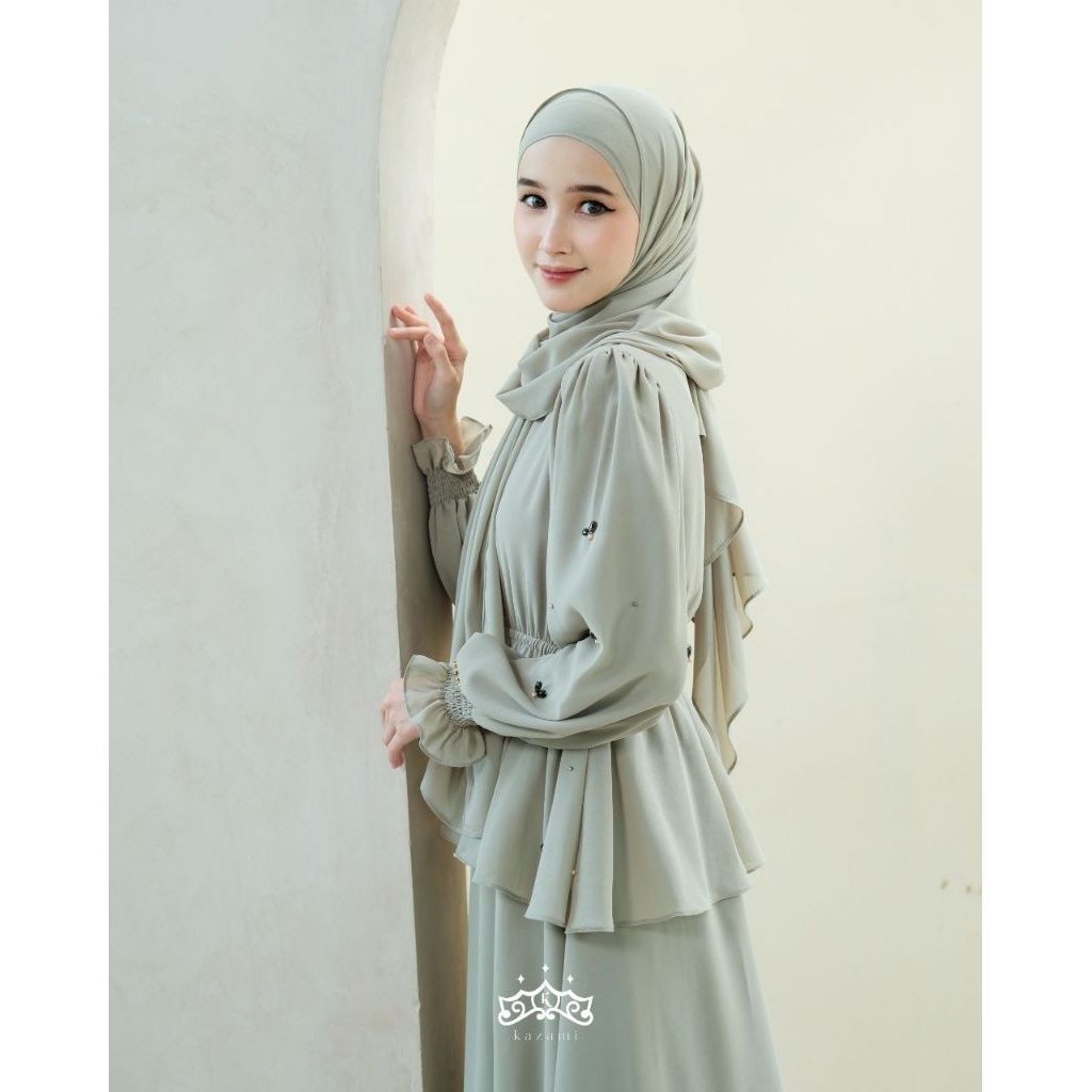 ALEEZA DRESS BY KAZAMI PRELOVED SIZE XS