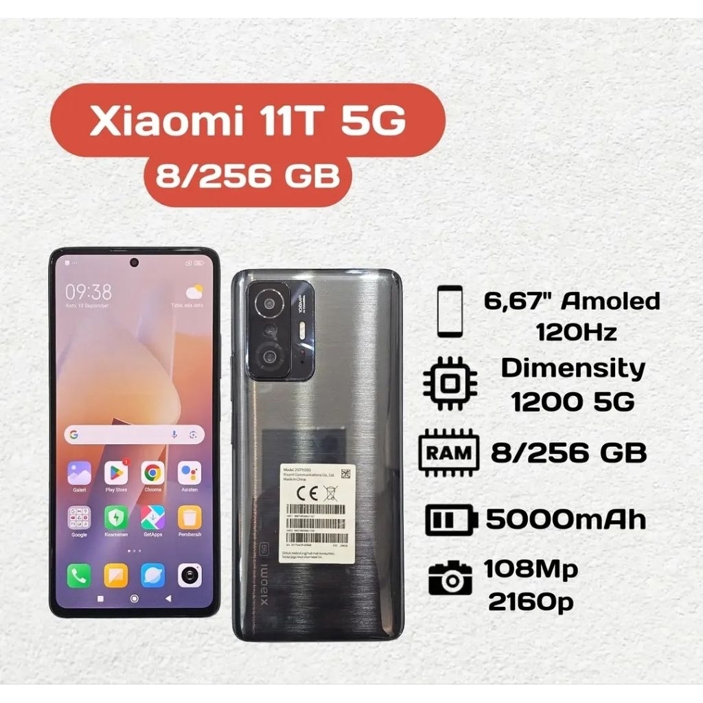 Xiaomi 11T 5G 8/256 GB Second