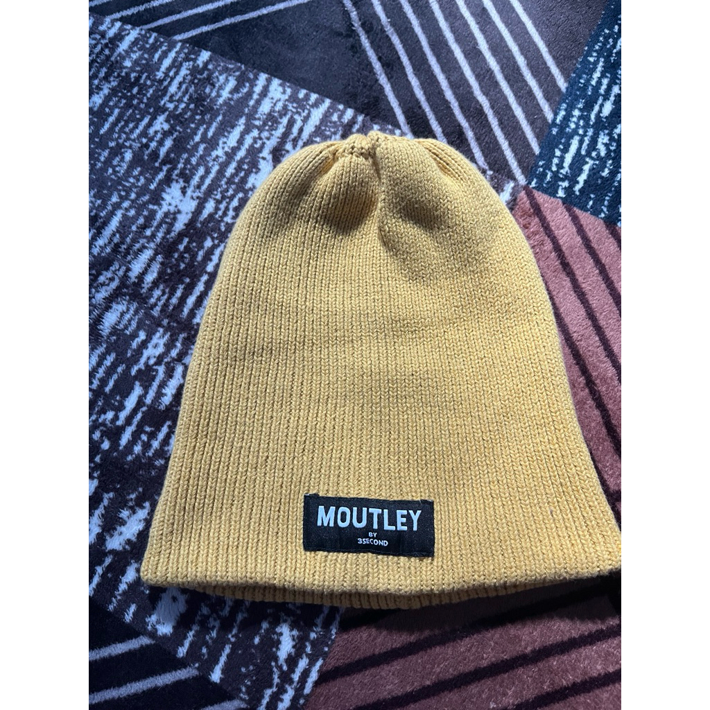 MOUTLEY by 3Second Beanie Hat Yellow