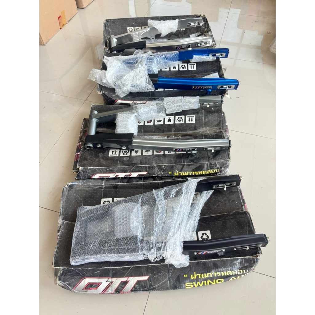 Swing Arm Ninja R SS Mounting Bawah  Qtt Arm Ninja R Ss QTT hitam biru silver Gray