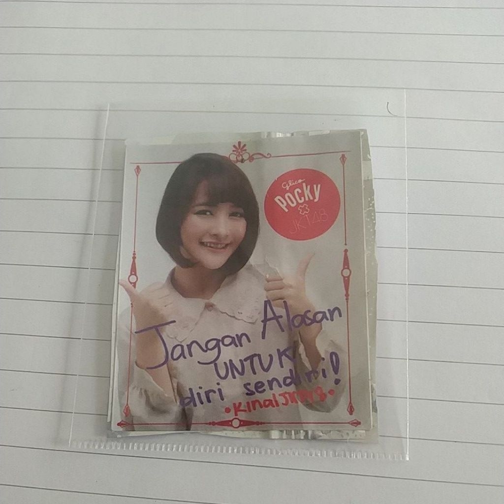 STIKER POCKY X JKT48 EDISI SEKITAR 2015 KINAL