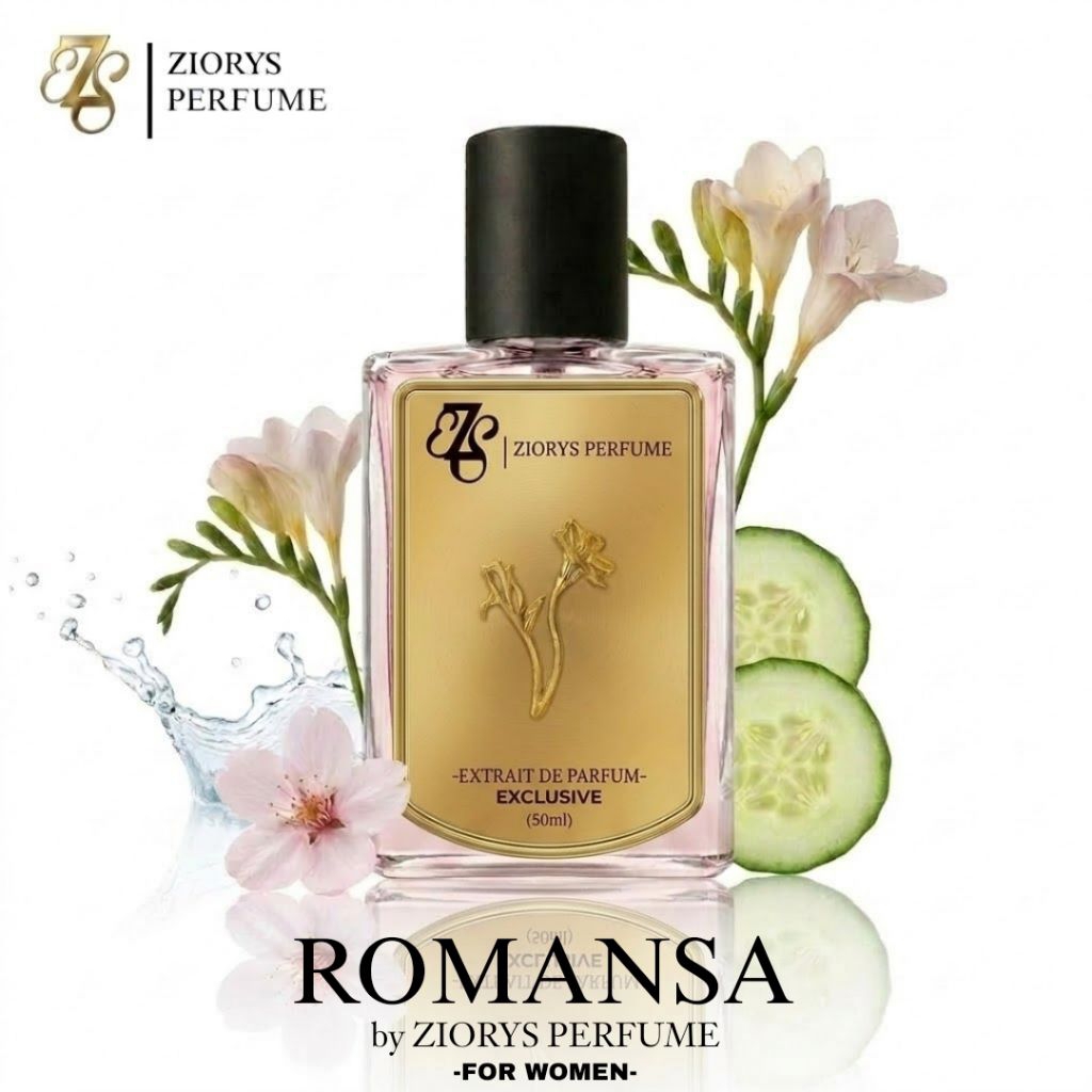 ZIORYS Parfum - Romansa Parfum Wanita Extrait De Parfum Original By Ziorys Perfume