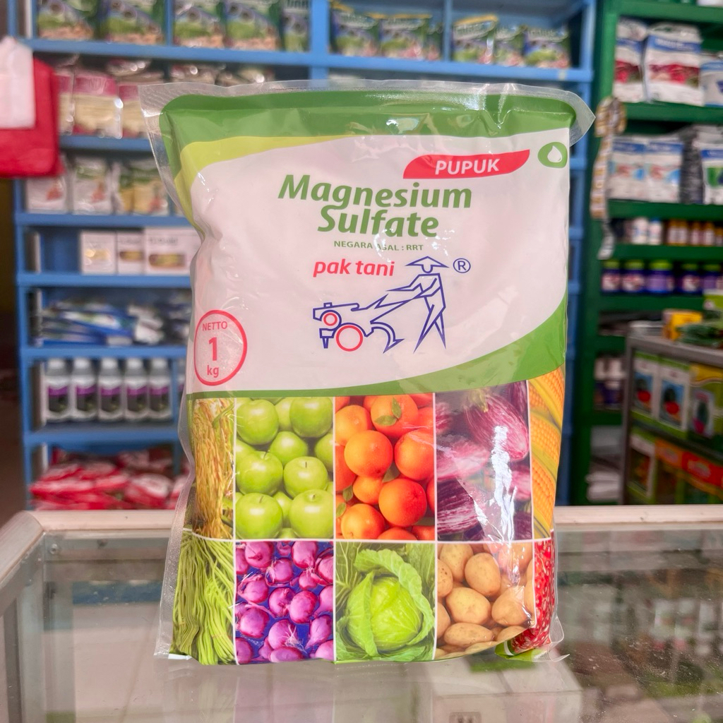 Pupuk Magnesium Sulfate Pak Tani Kemasan 1Kg. Pupuk Pak Tani magnesium