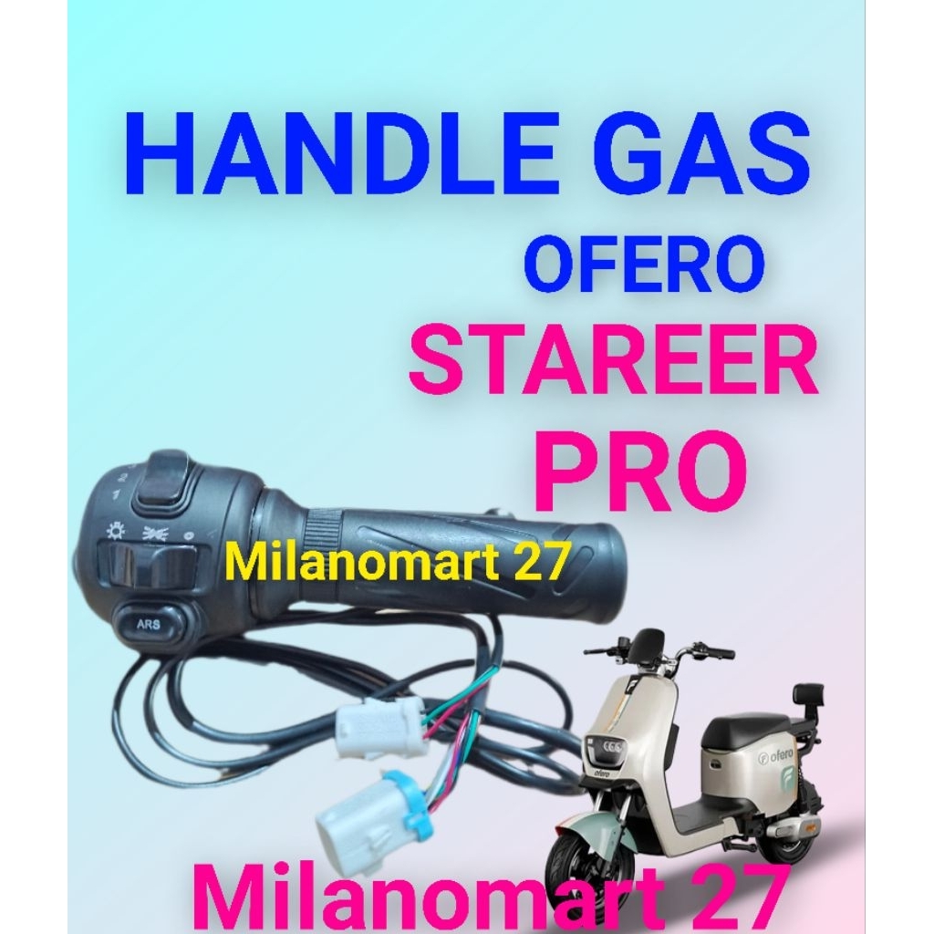 handle gas sepeda listrik ofero stareer pro throttle gas sepeda listrik ofero starer pro