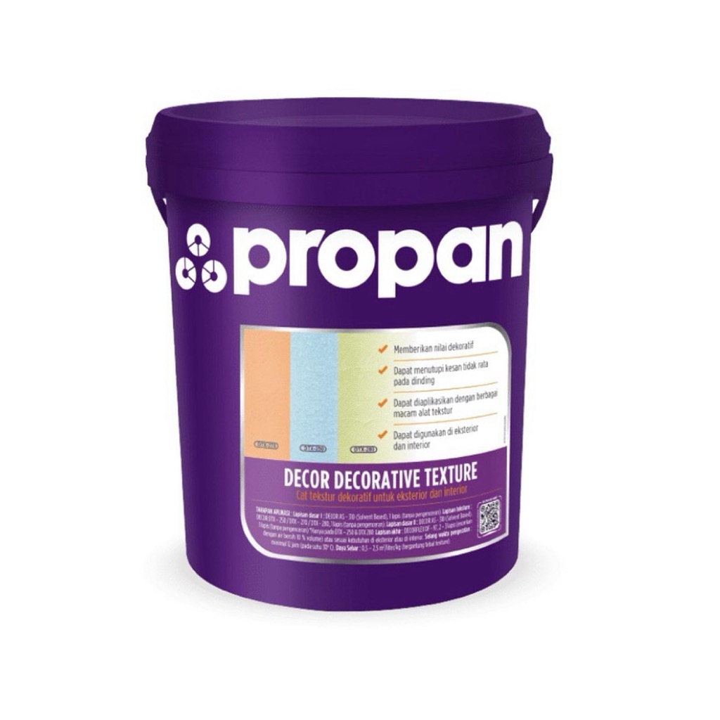 CAT TEMBOK DEKORATIF TEKSTUR PROPAN LEGANZA DECORTEX DTX-280 25 KG