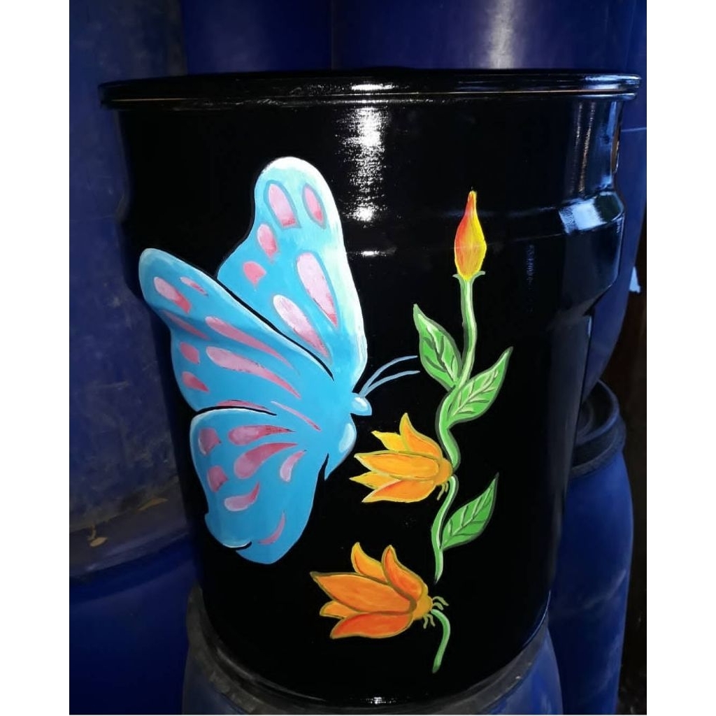 Tong Sampah Besi / Tong Sampah Cantik