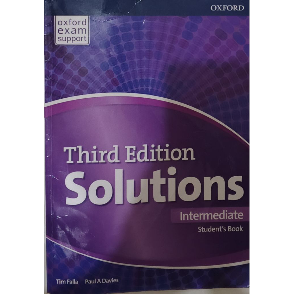 Third Edition Solutions Intermediate Oxford original