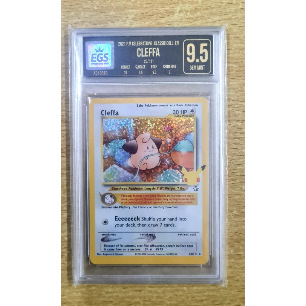 SLAB EGS 9.5 CLEFFA ANNIV 25TH