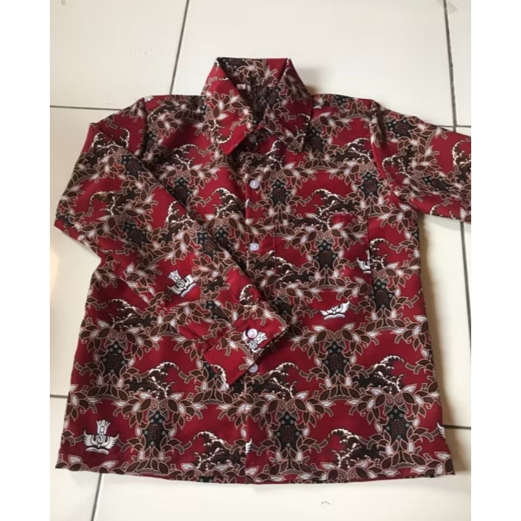 batik sekolah SD baju batik sekolah