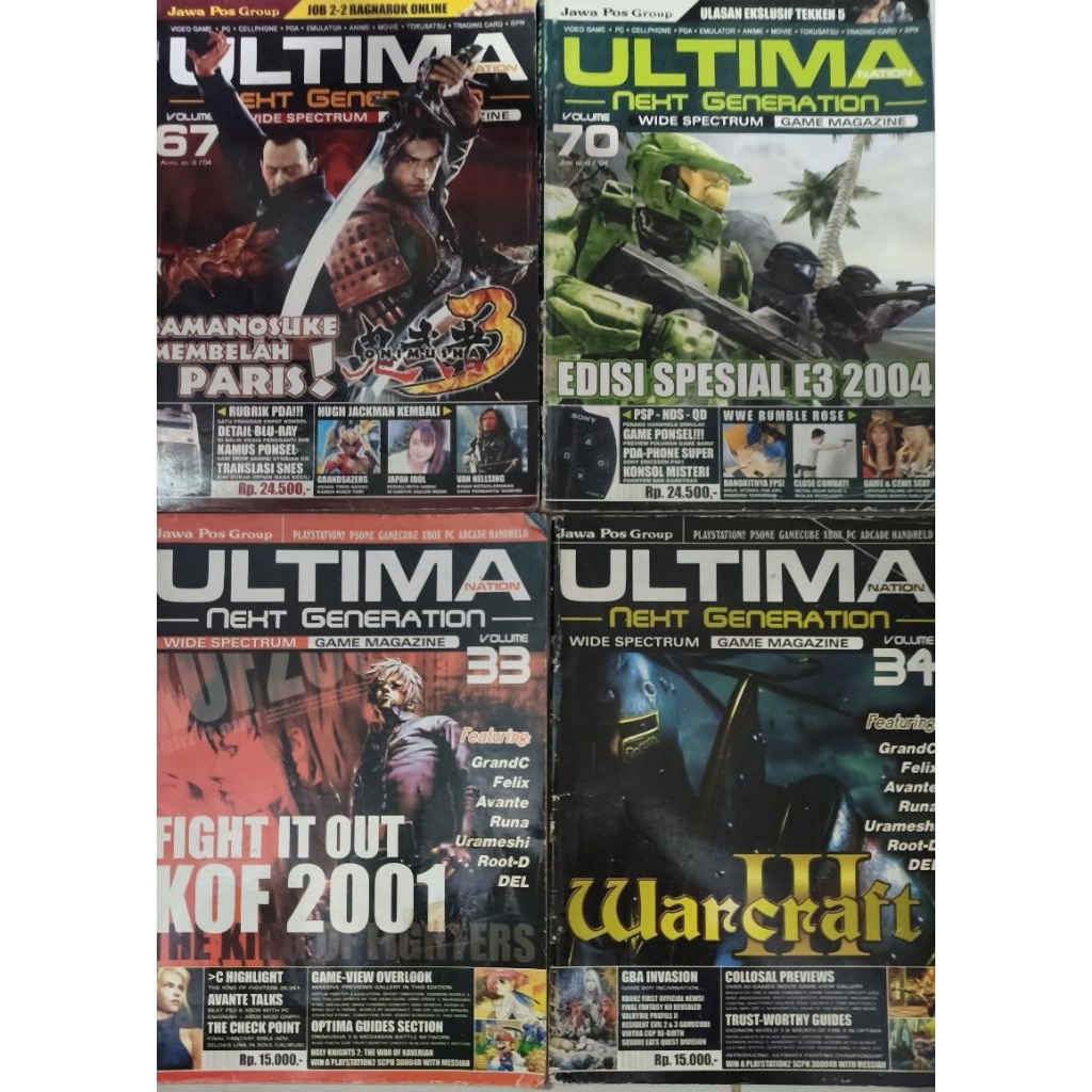 MAJALAH ULTIMA NATION BEKAS