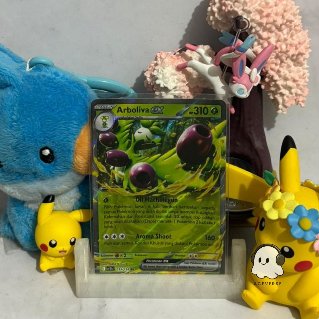 Arboliva EX 015/138 - sv10s Kartu pokemon indonesia