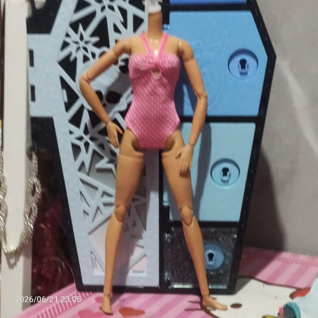 Baju renang boneka barbie 30cm