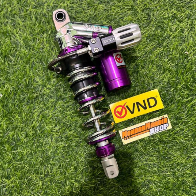 SHOCKBREKER/SHOCK VND AK111 +PRELOAD AJUSTER VND ALL MOTOR MATIC TINGGAL PASANG