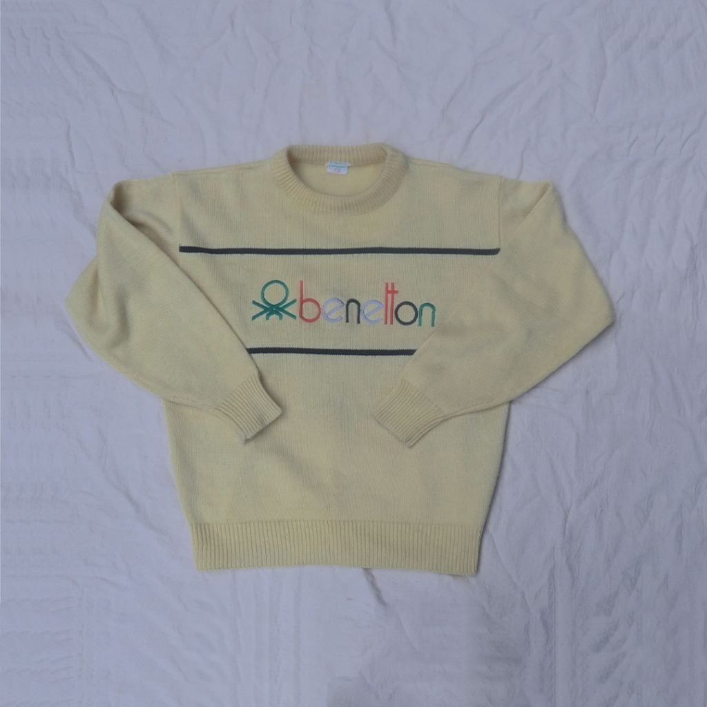 Benetton 80s Crewneck