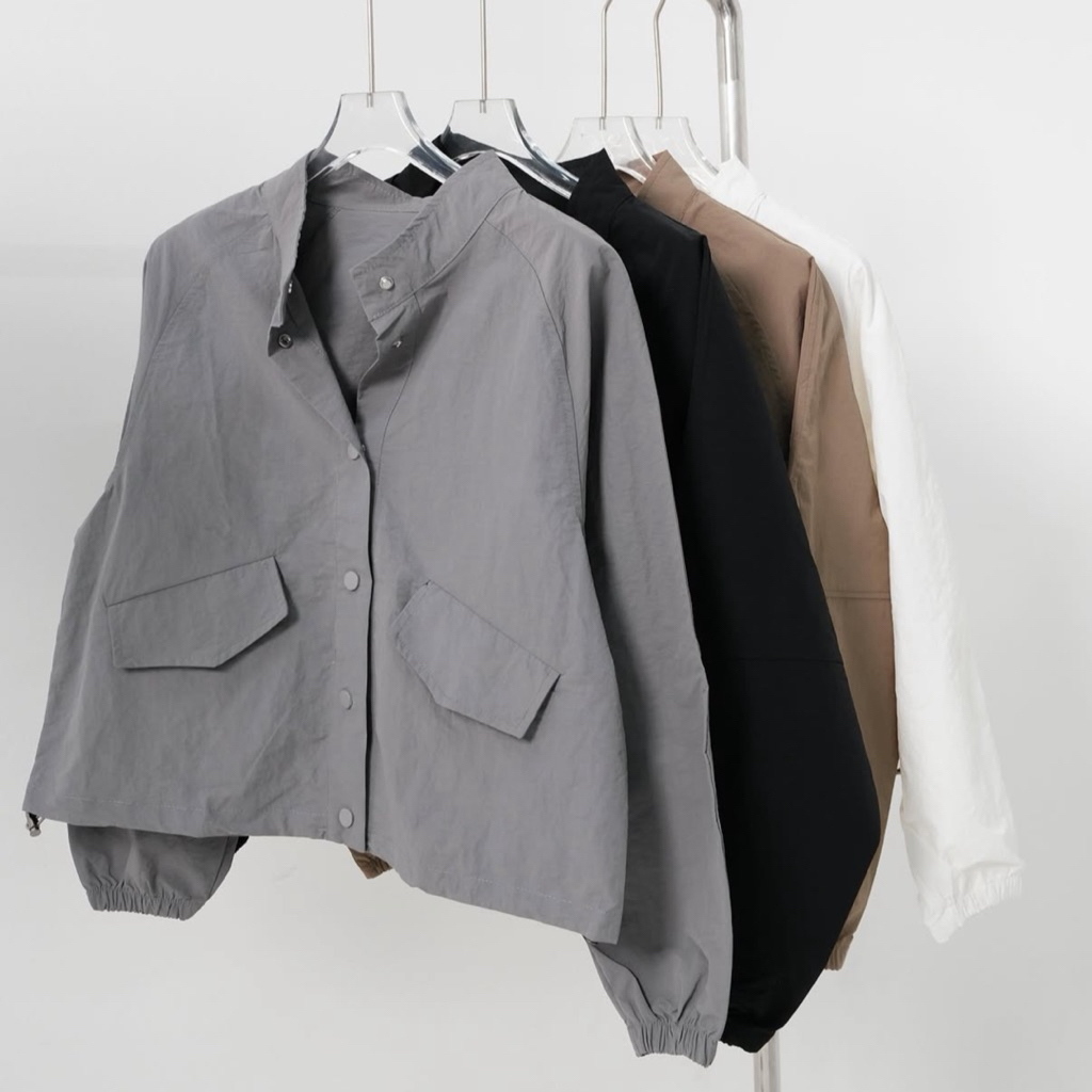 PARASUT JACKET | Jacket Wanita | Jacket Import | Jacket parasut