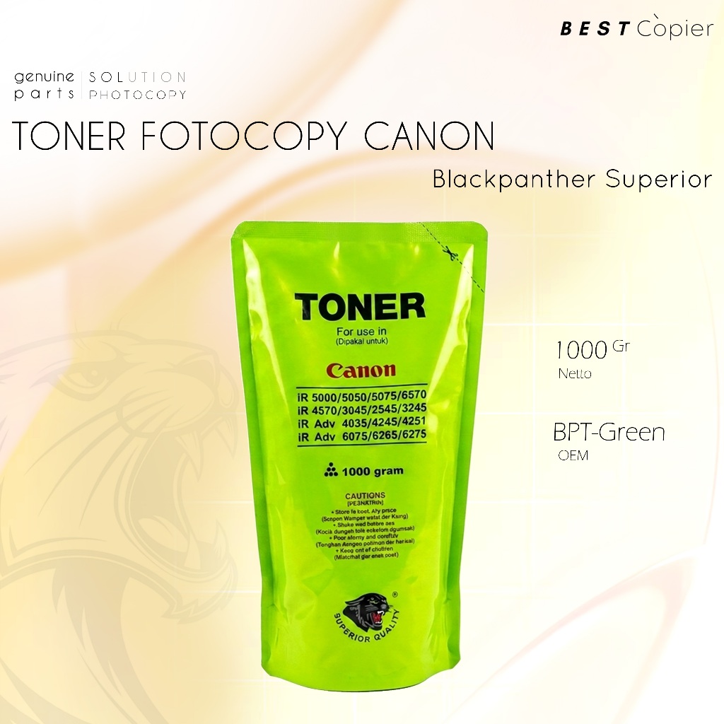 Toner Canon Panther Fotocopy IR 5000 6000 5570 6570 3045 4570 4251 4545 6065 6275 8105 8285 Catridge