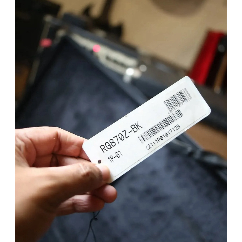 IBANEZ PREMIUM RG870Z-BK MII LENGKAP ORIGINAL HARDCASE