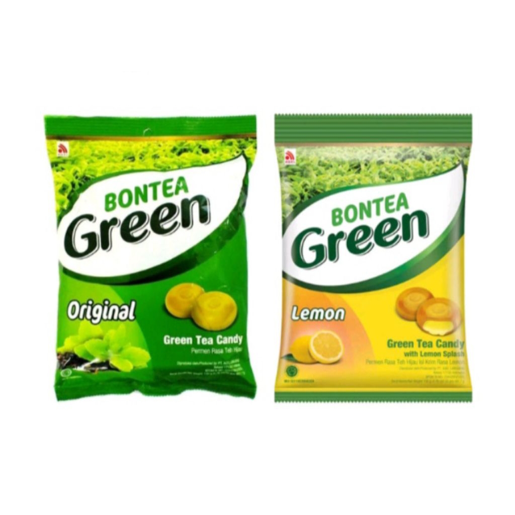 Bontea Green permen rasa original dan lemon