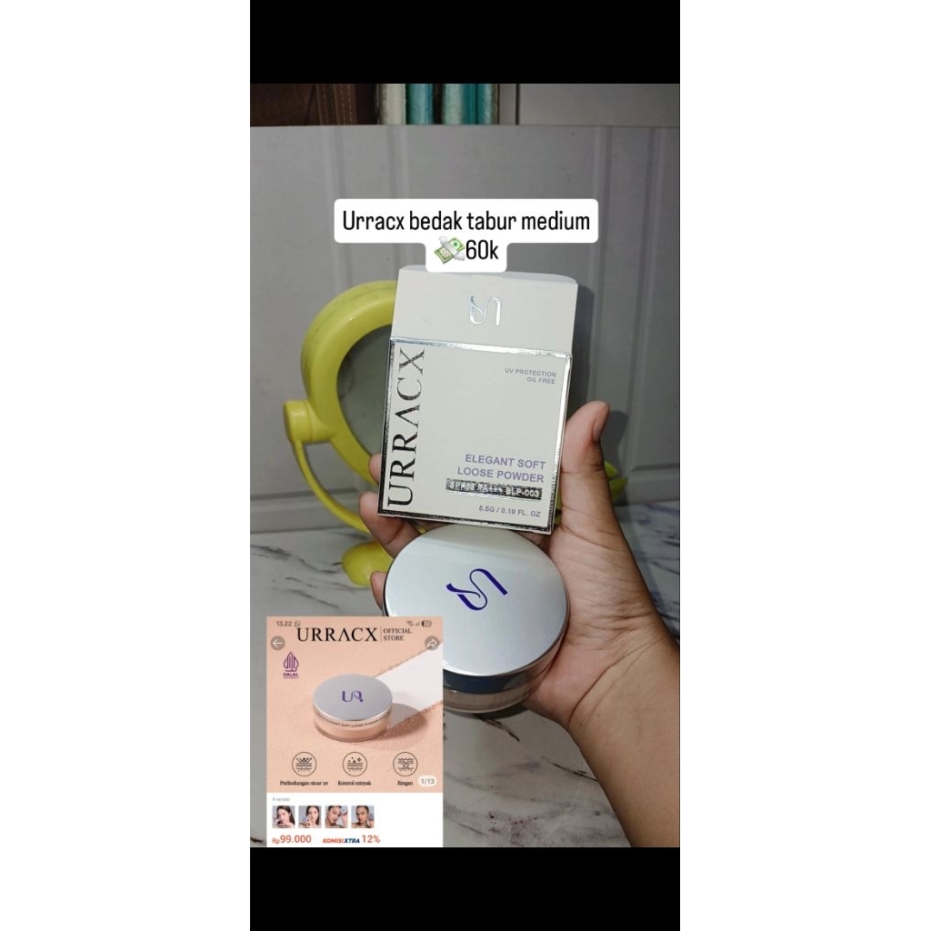 urracx bedak tabur new