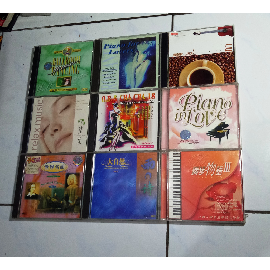 CD INSTRUMENTAL - PAKET 9 CD