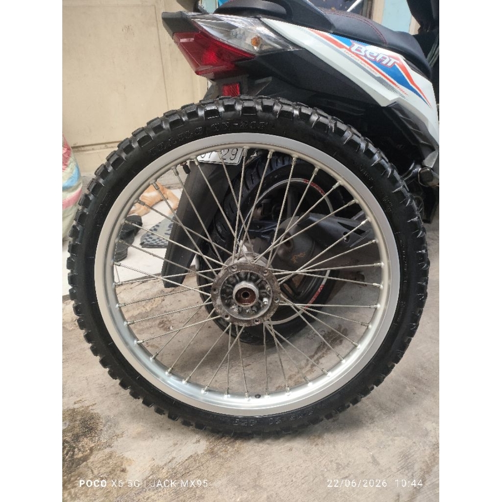 velg depan ring 21 copotan klx bf