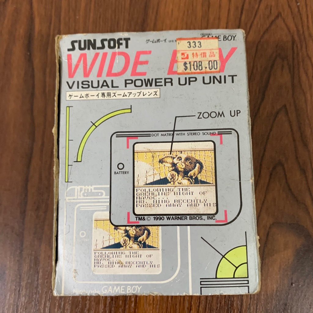 Gameboy Wide Boy Sunsoft Gameboy Dmg