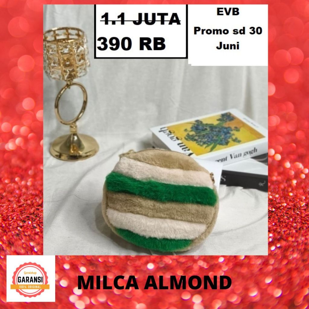 Tas mini bag EVB wanita seri MILCA 100% original