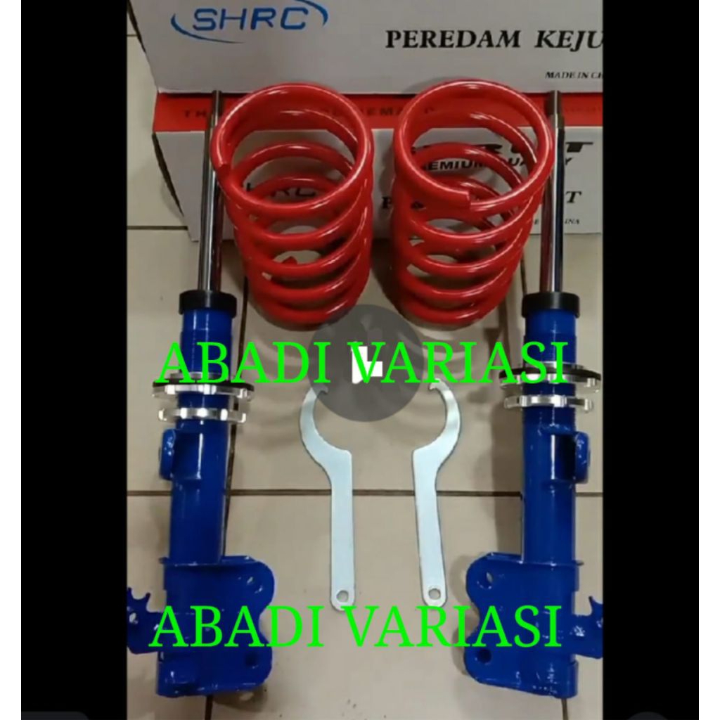 SHOCK COIL OVER ADJUSTABLE DEPAN SHRC AVANZA/XENIA/VELOZ 2012-2021